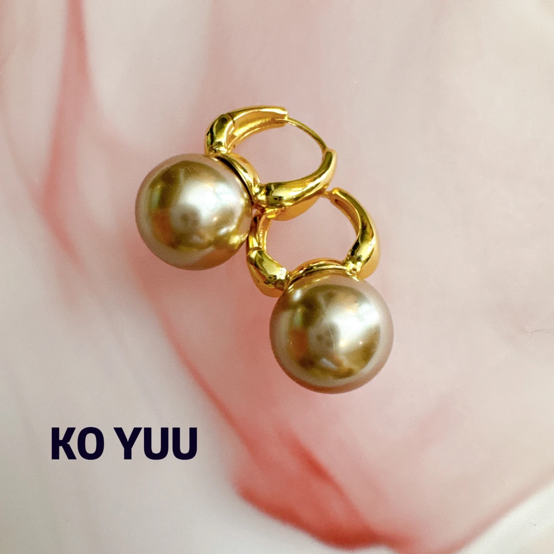 铜合金仿珍珠耳饰 【雨桐高奢饰品】耳环KY00688