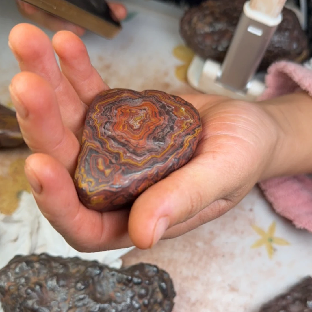 雅安石头手把文玩