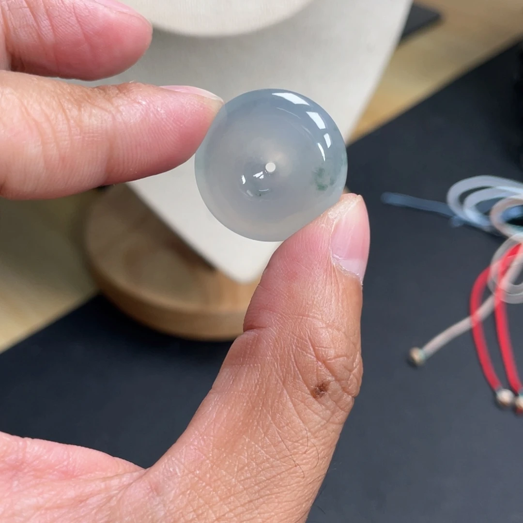 翡翠未镶嵌颈饰23.9-6.1