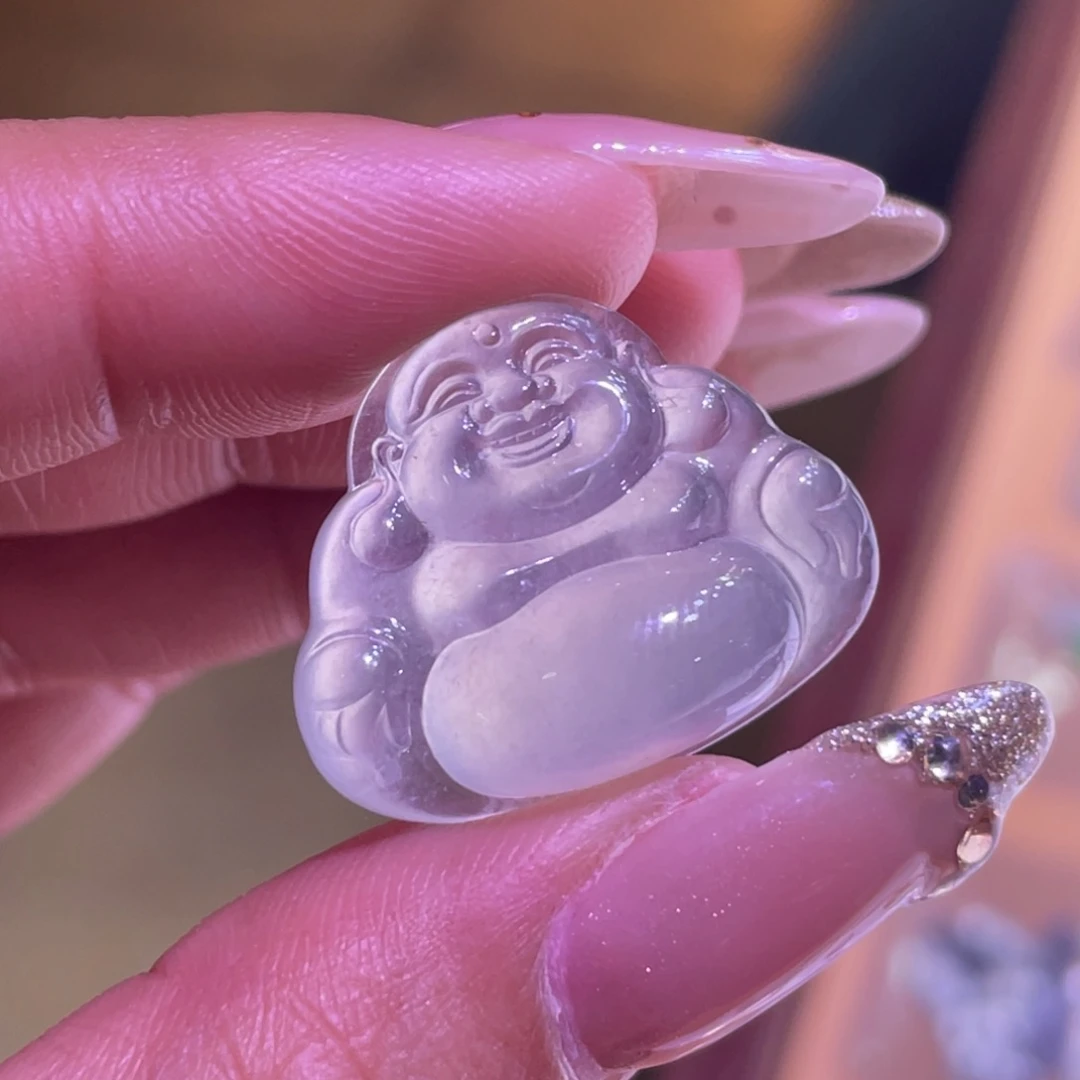 颈饰未镶嵌翡翠佛公