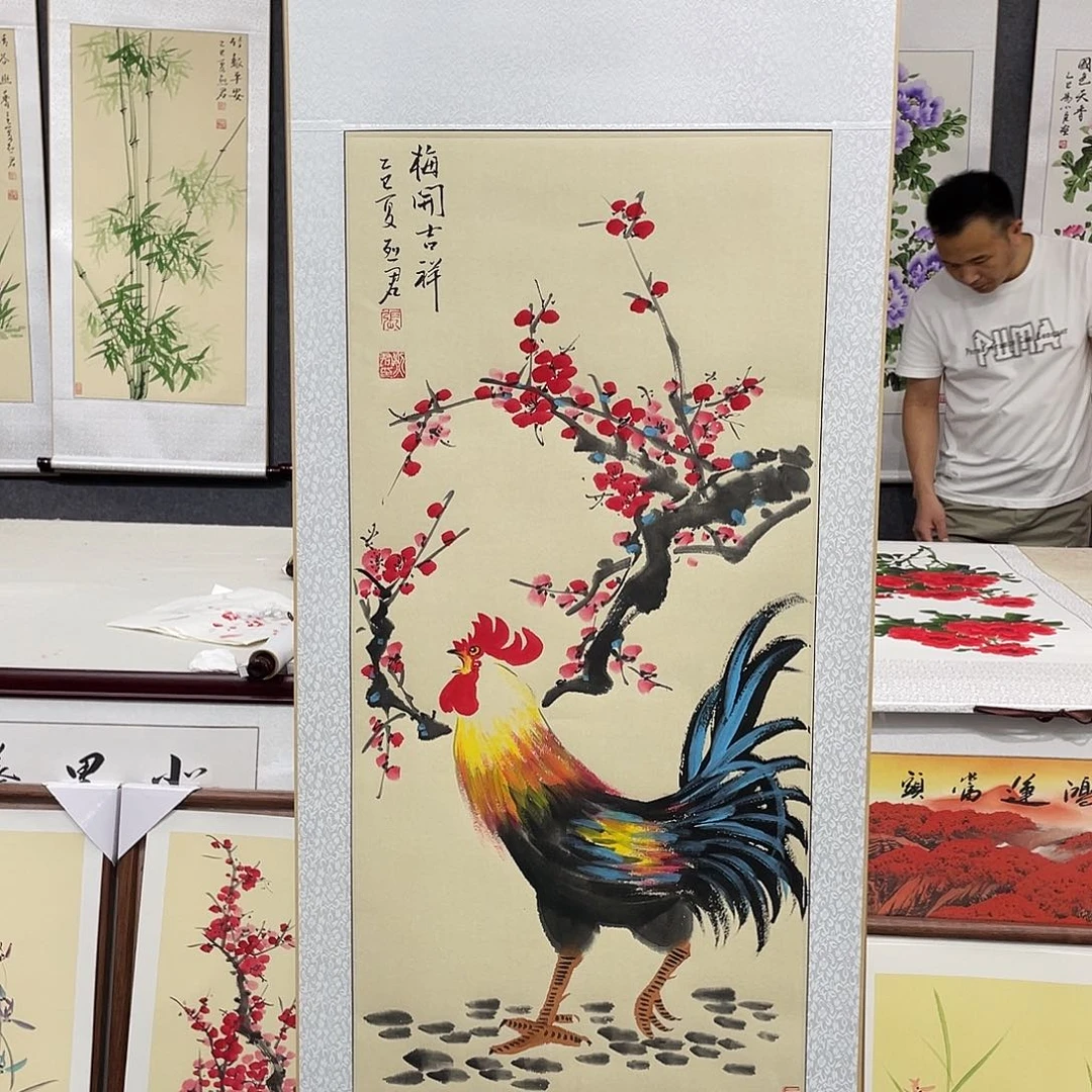 国画手绘作品手绘作品