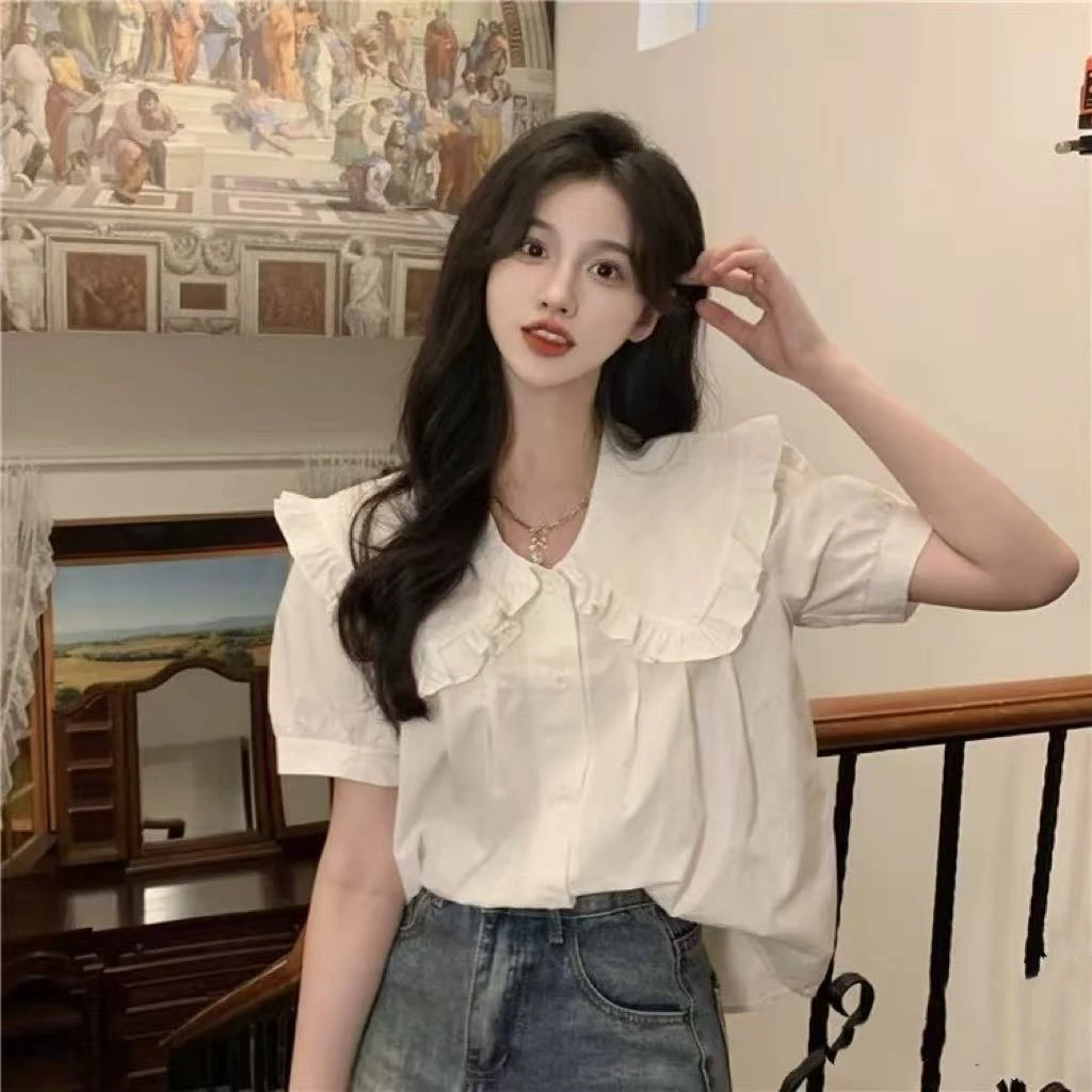 1581-1590夏季时尚上衣 法式（直播专属）