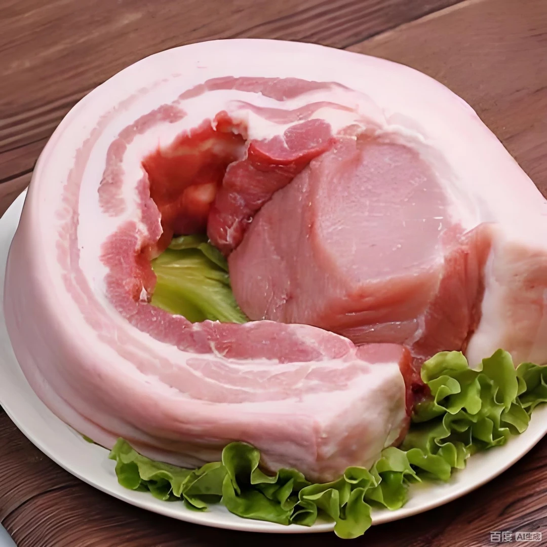 农村粮食猪 猪五花  5斤