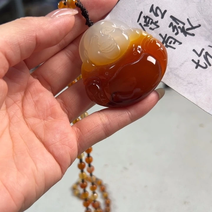 玛瑙/玉髓吊坠(不含链)未镶嵌