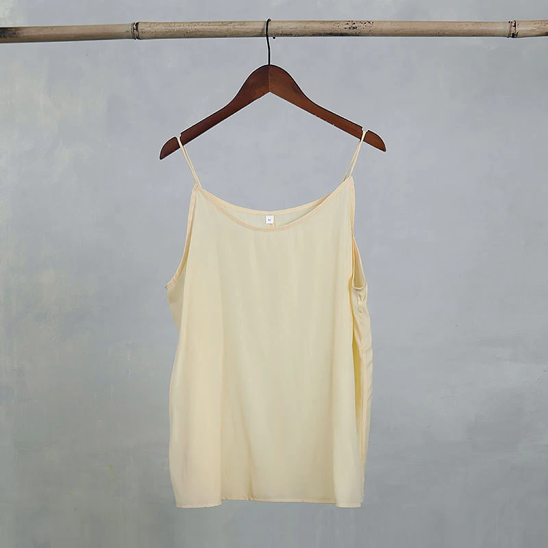 如素慢衣夏季简约多色百搭宽松无袖打底吊带内搭19985