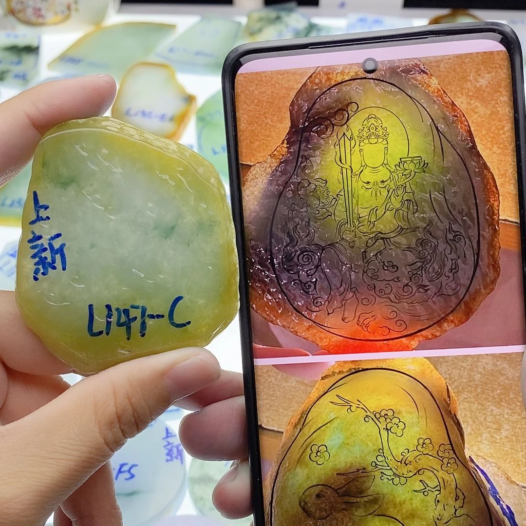 未镶嵌定制翡翠纯天然