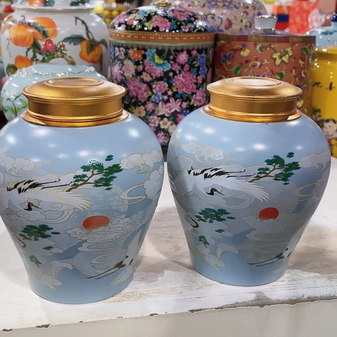 【闪购商品】罐陶瓷茶叶罐密封罐