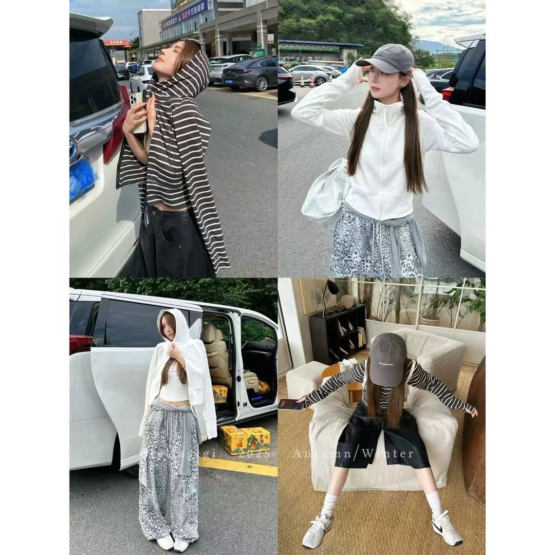 SG / 杨依姗 AW基础百搭 修身连帽卫衣外套WT-20251242