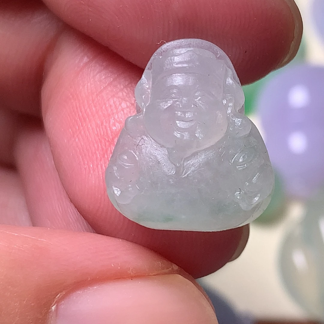 定制翡翠未镶嵌翡翠吊坠