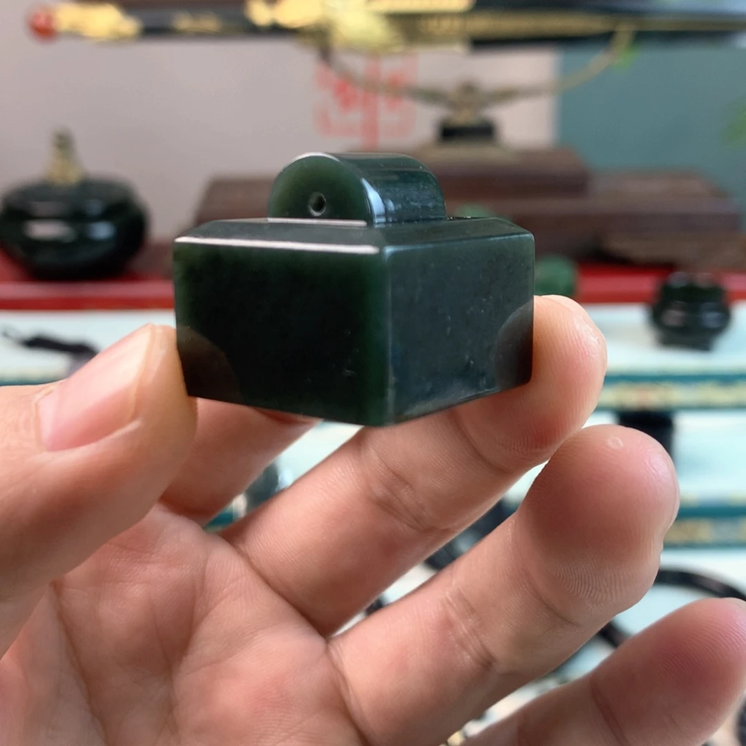 和田玉印章未镶嵌