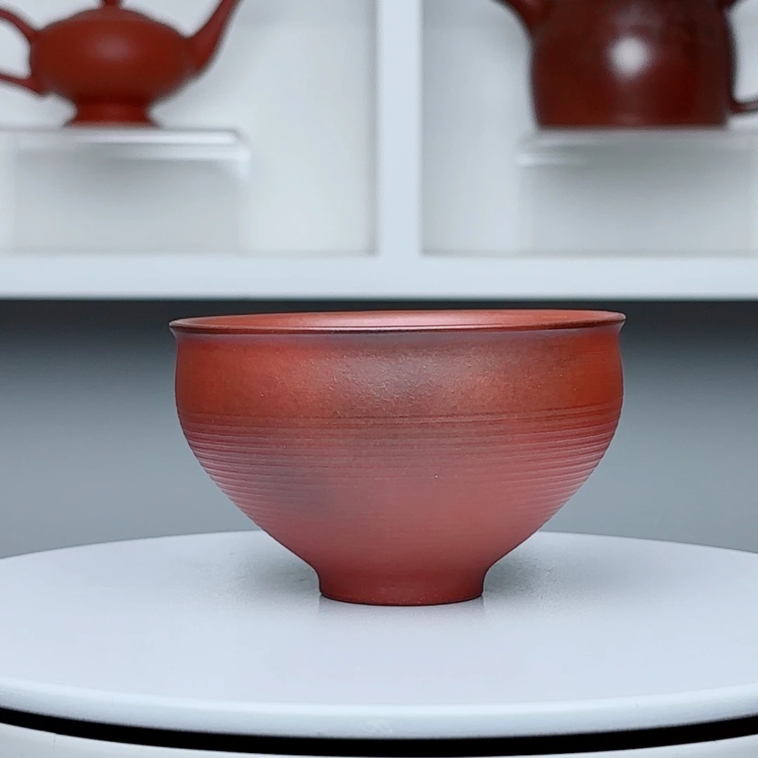 龙窑柴烧紫砂杯150cc