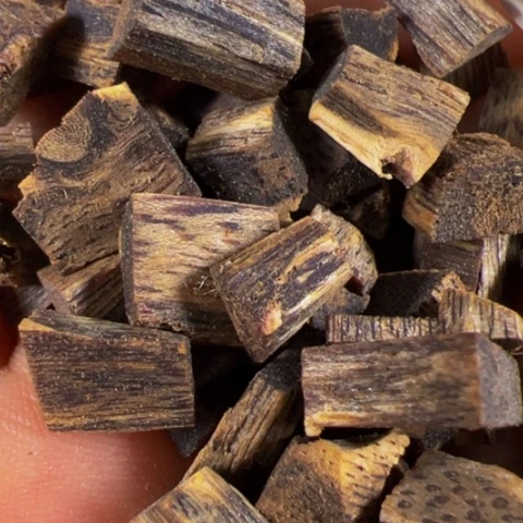 沉香碎屑沉香张勺子碎料