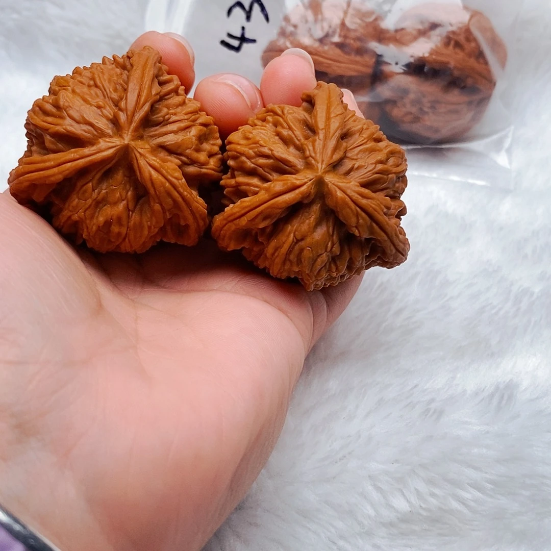 灯***常吊坠文玩核桃三棱