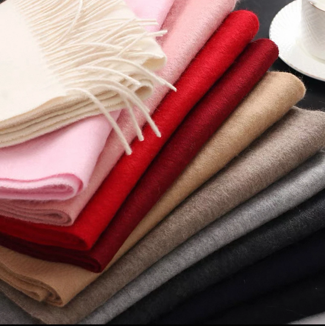 【全品类定制】双面羊绒围巾