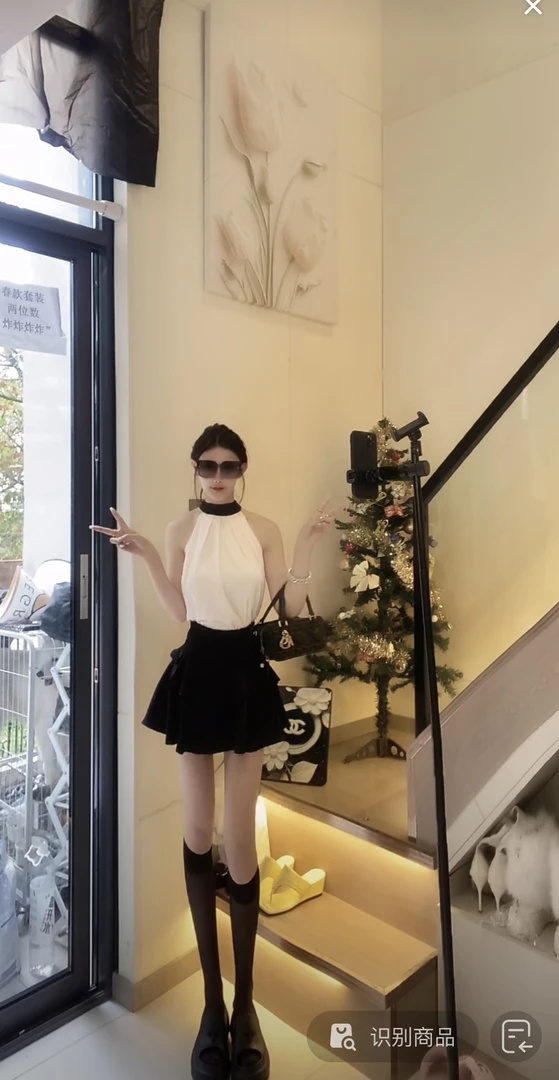 恩熙2025单裙子辣妹短款修身显瘦单裙子-裙子