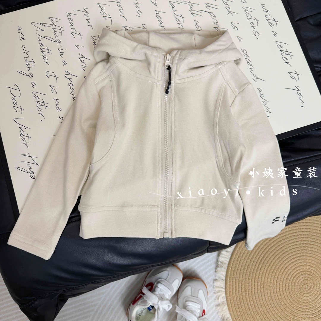 2025秋季儿童简约运动高级韩版外套时尚百搭款女宝宝穿搭