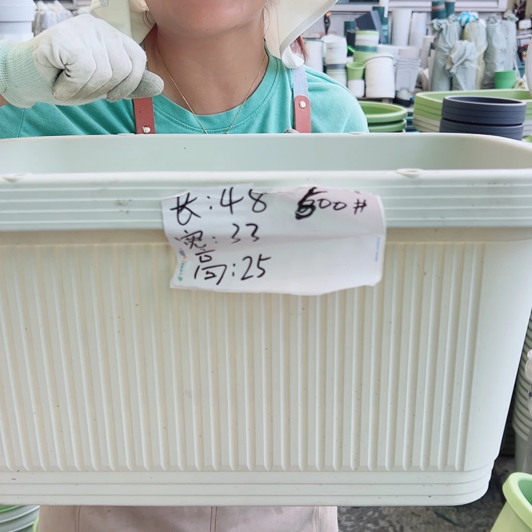 菜盆500#米白色3个无托