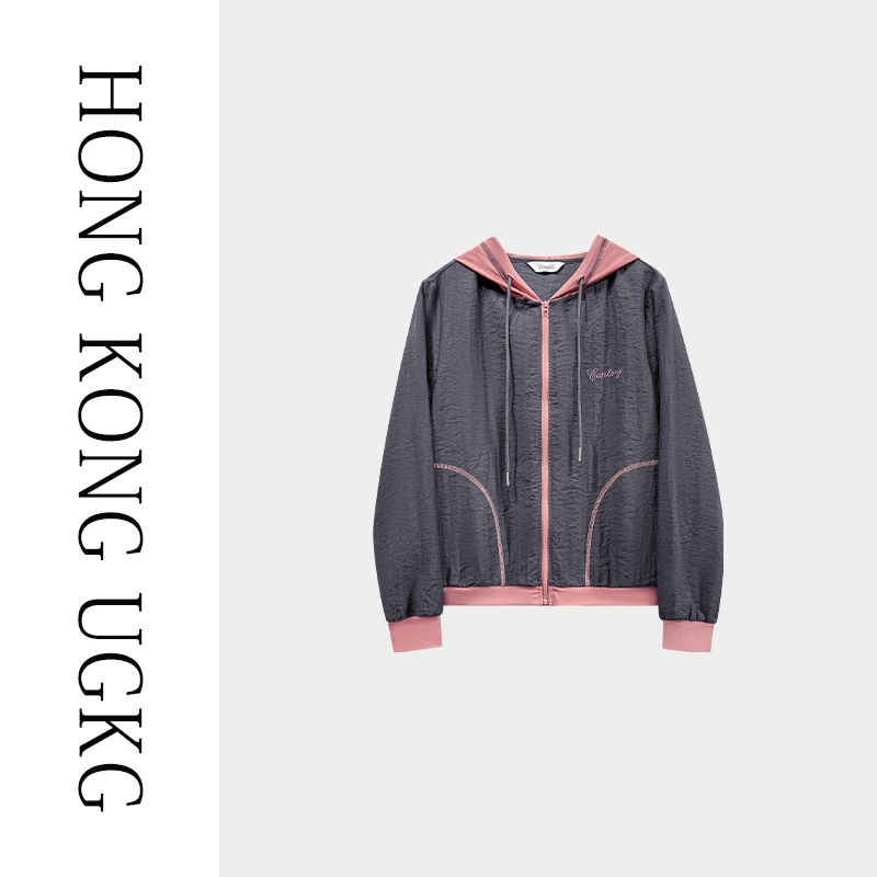 香港UGKG洋气妈妈夏装外套2025新款轻薄上衣中老年女装夏季防晒服