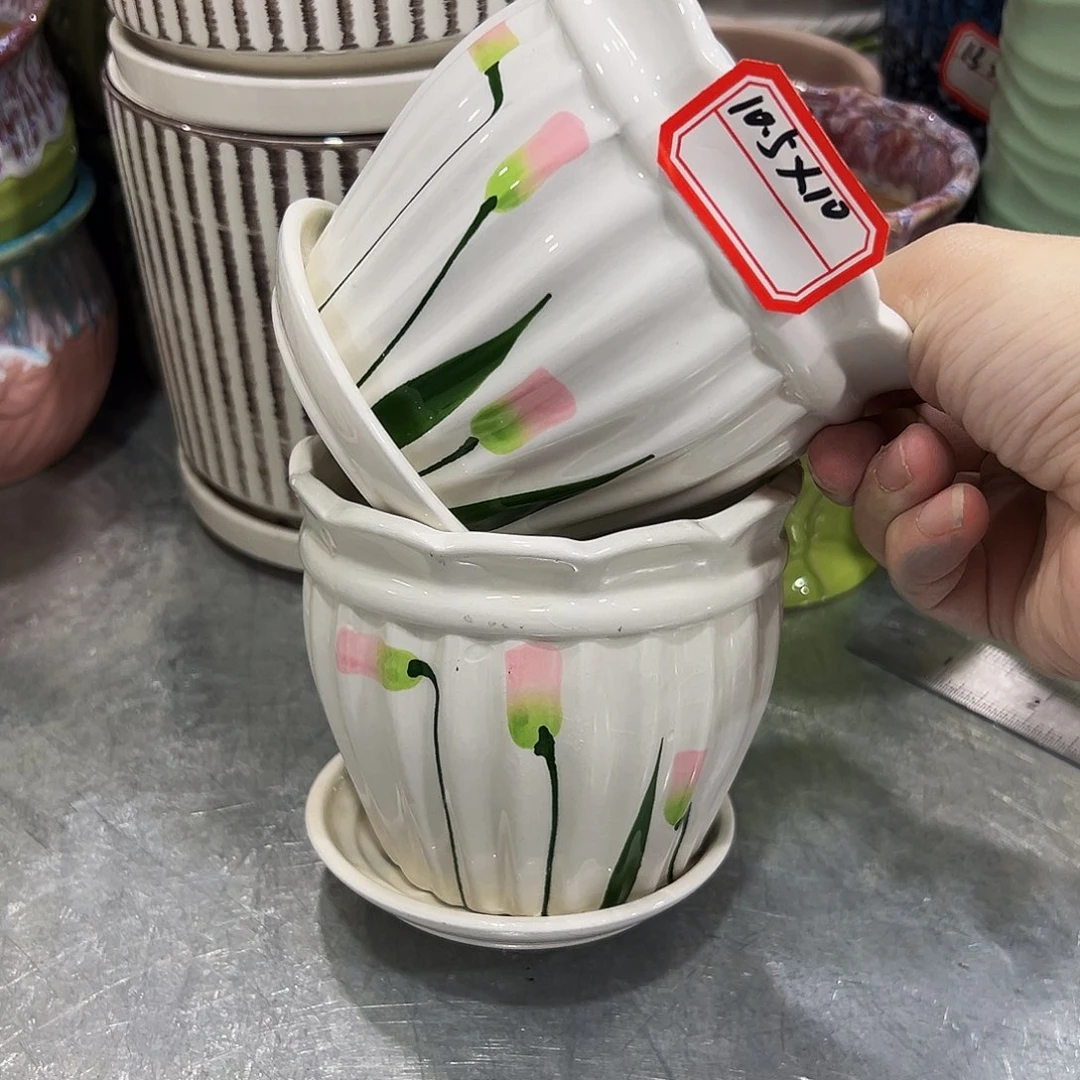 绿植多肉陶瓷花盆
