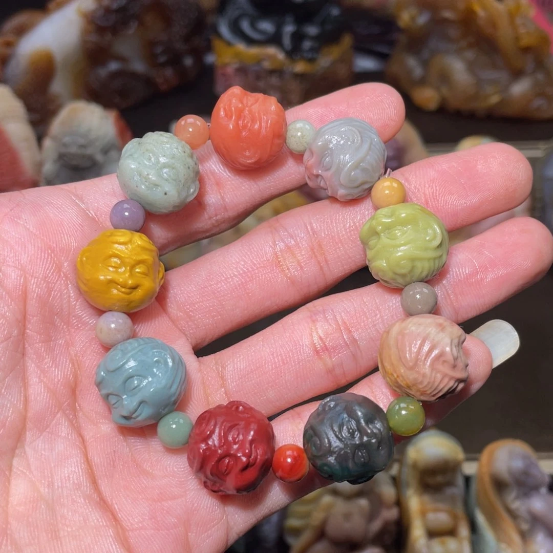 未镶嵌手串石英质玉