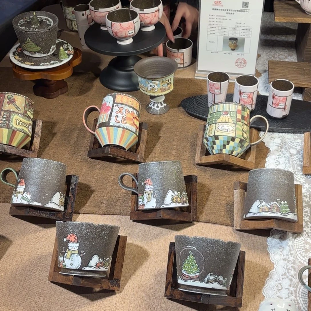陶摆件可爱的鸭鸭鸭鸭鸭
