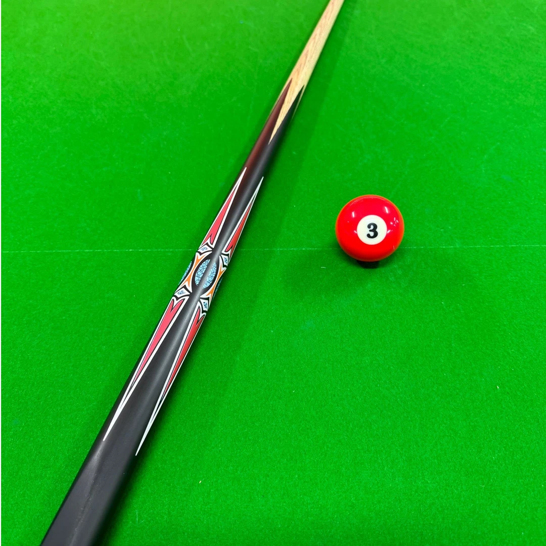 【赤霄】手工杆小头杆桌球杆北美白蜡木斯诺克通杆