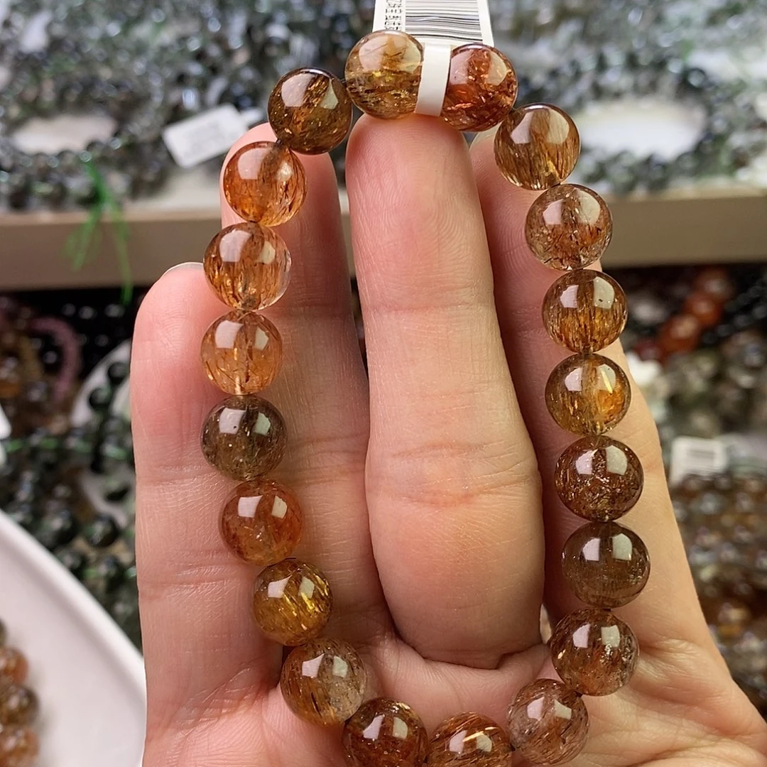 水晶手串未镶嵌J**咪卡10