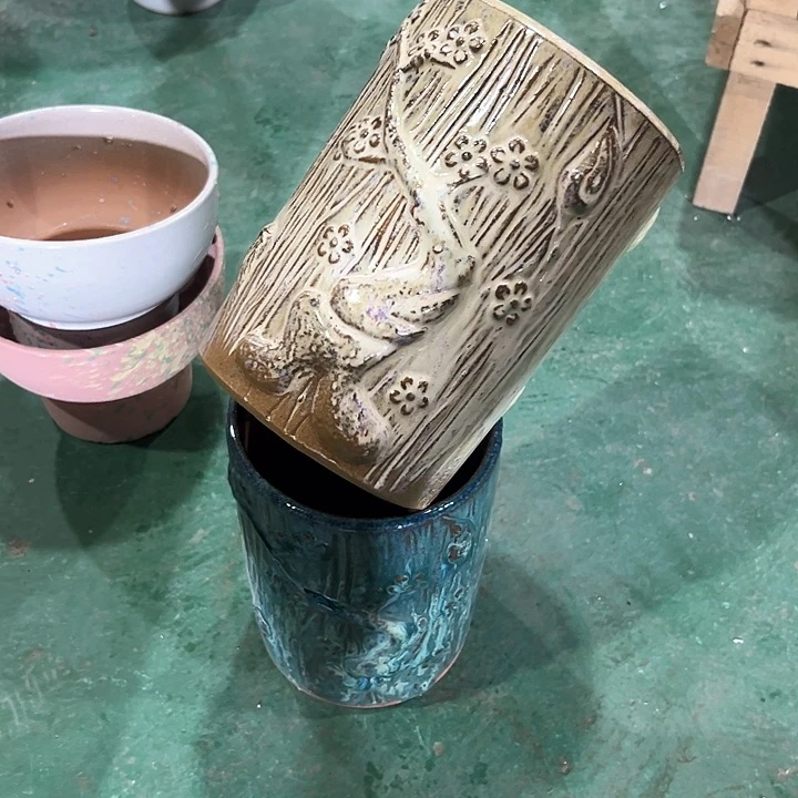 紫砂花盆花盆花盆