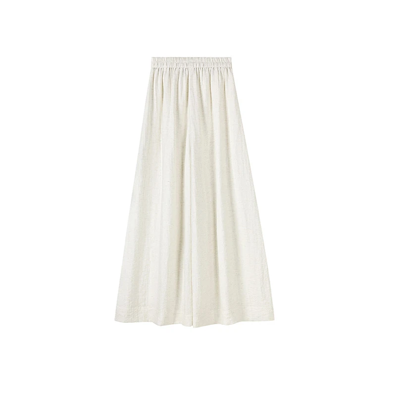 sweet茶茶家 亚麻休闲裤裙