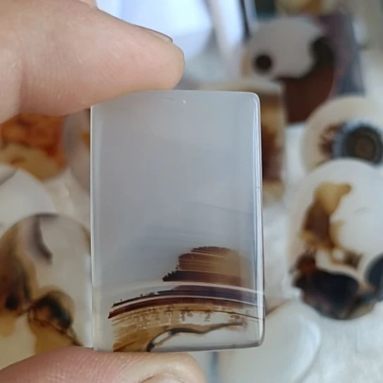 玛瑙/玉髓合金颈饰