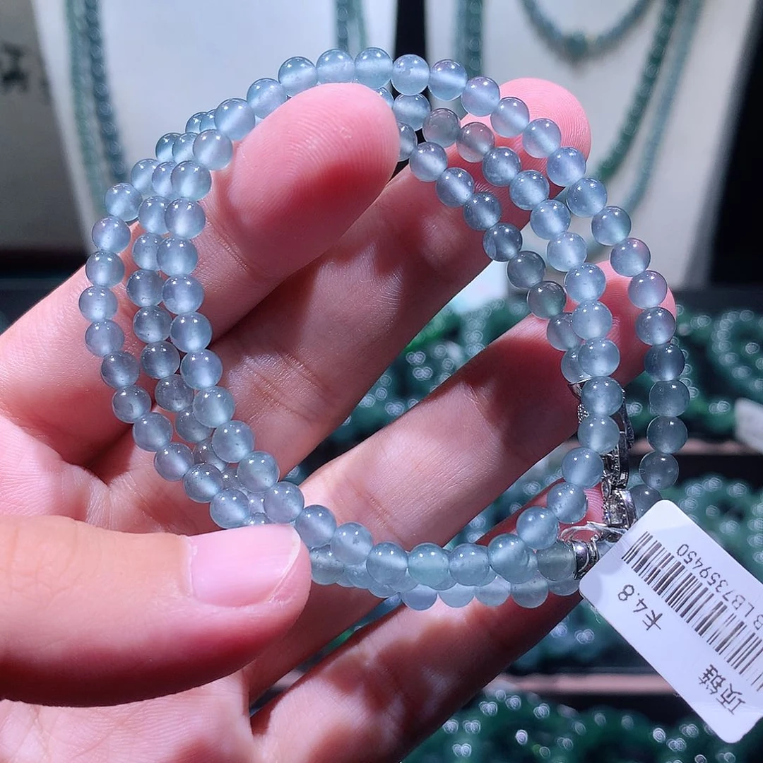 未镶嵌手链翡翠天然a货翡翠项链4.8