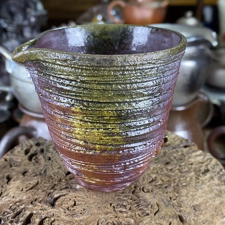 建水紫陶柴烧茶器，0007