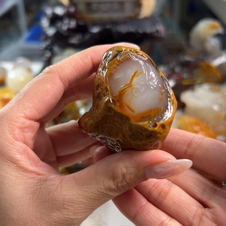 玛瑙/玉髓吊坠(不含链)未镶嵌