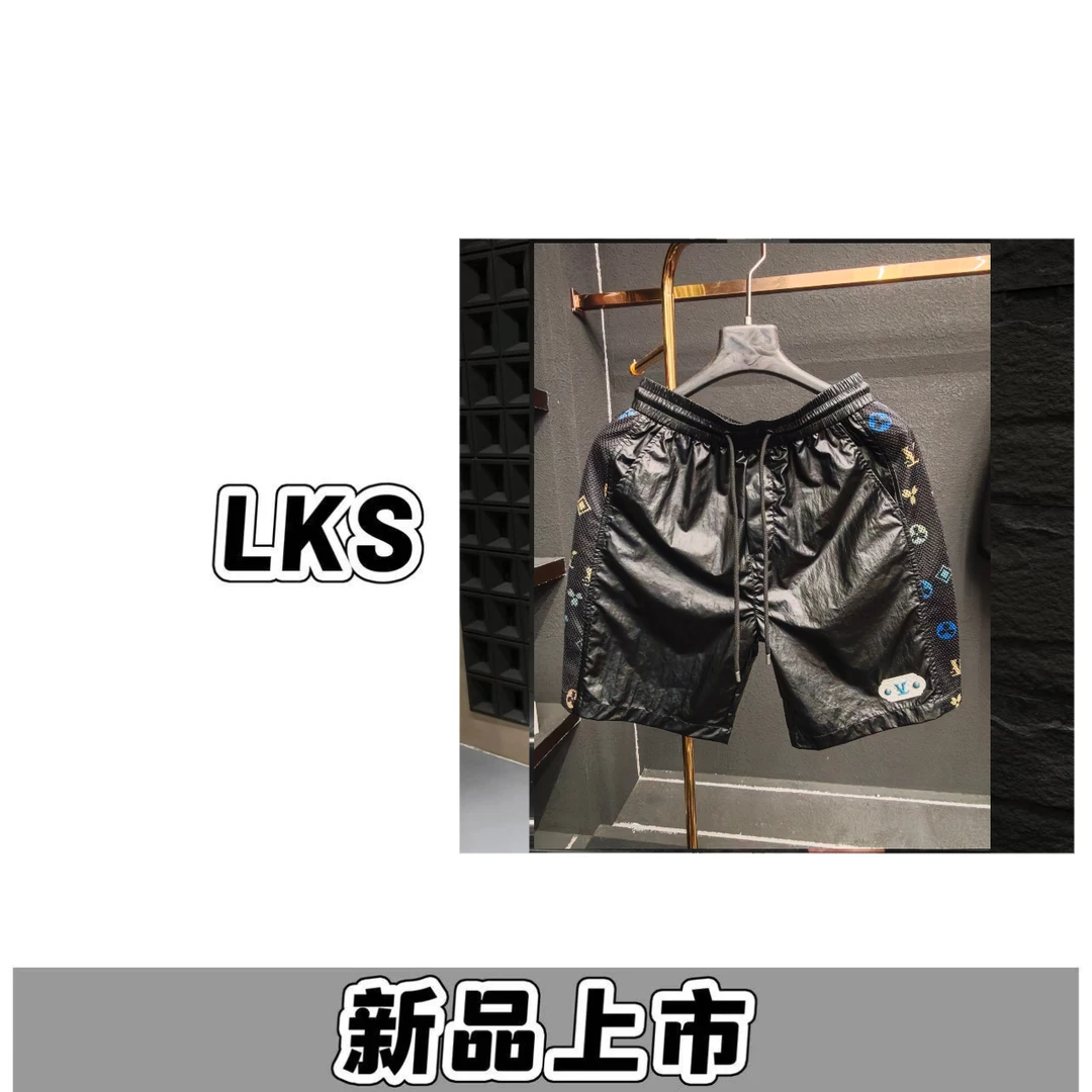 D-252（思思）-夏季新款轻奢潮牌休闲风潮牌短裤百搭