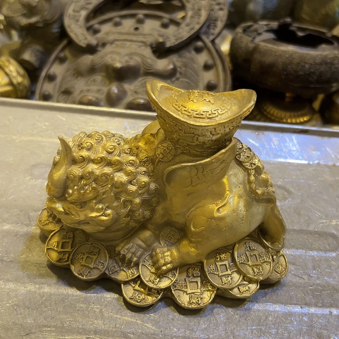 黄铜摆件，文房摆件工艺品