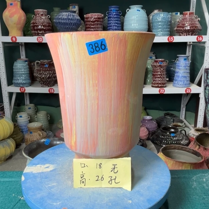 景德镇陶瓷花盆花器386