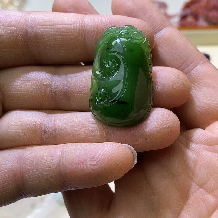 和田玉（碧玉）未镶嵌颈饰