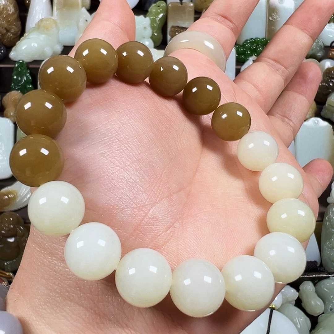 和田玉未镶嵌吊坠(不含链)