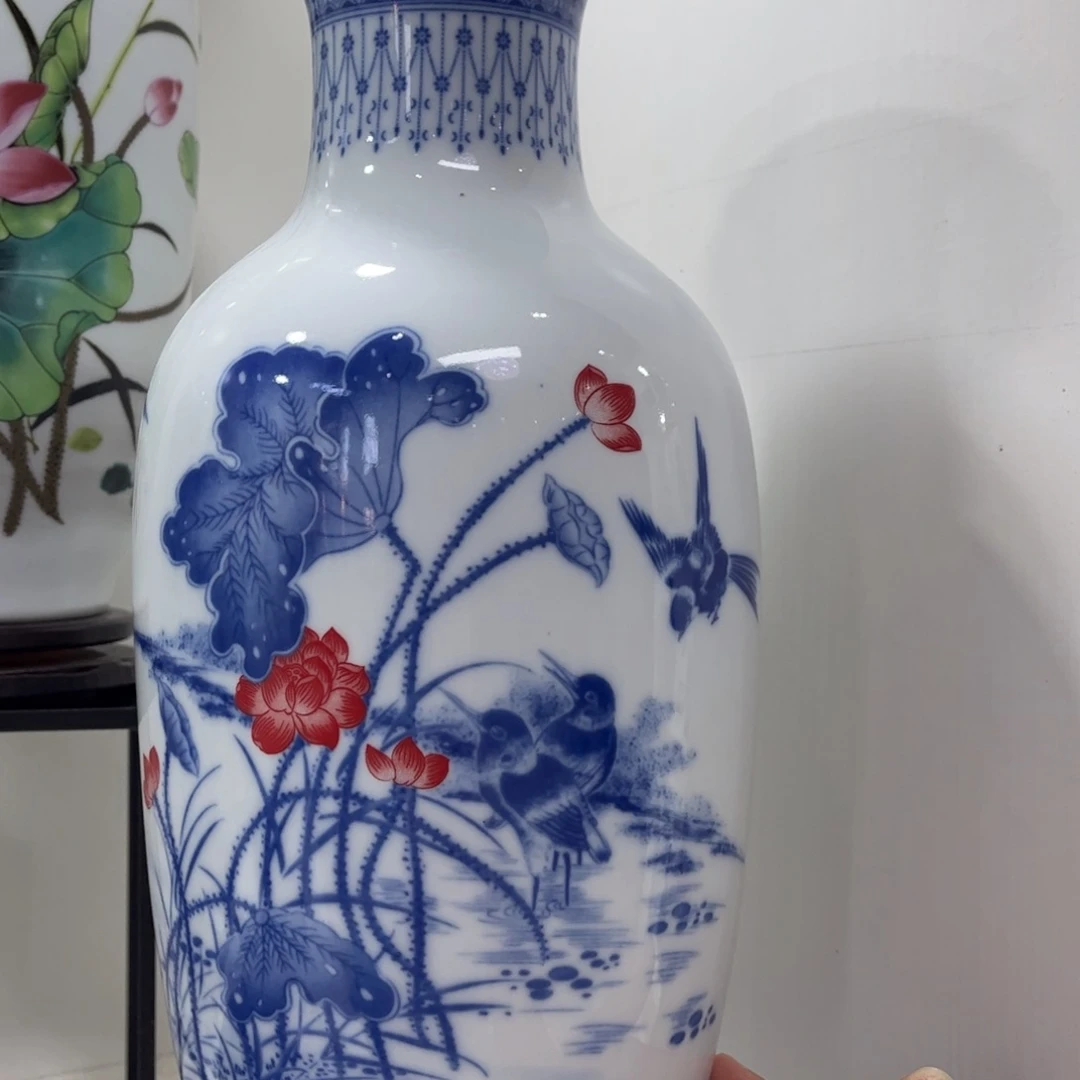 景德镇陶瓷花瓶摆件