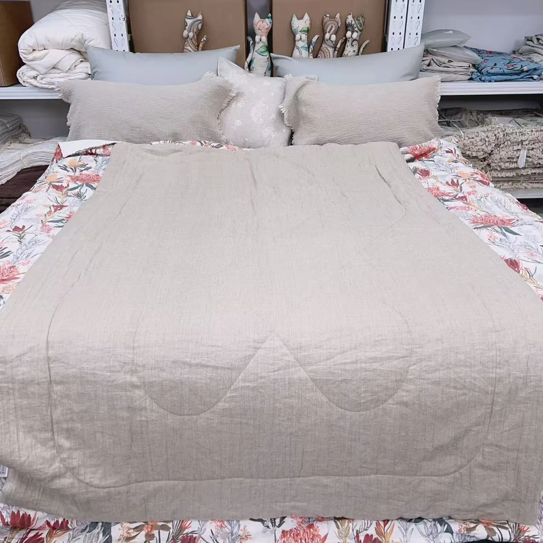 罗布麻单人夏凉被 褥子 助眠 亲肤 除菌除螨