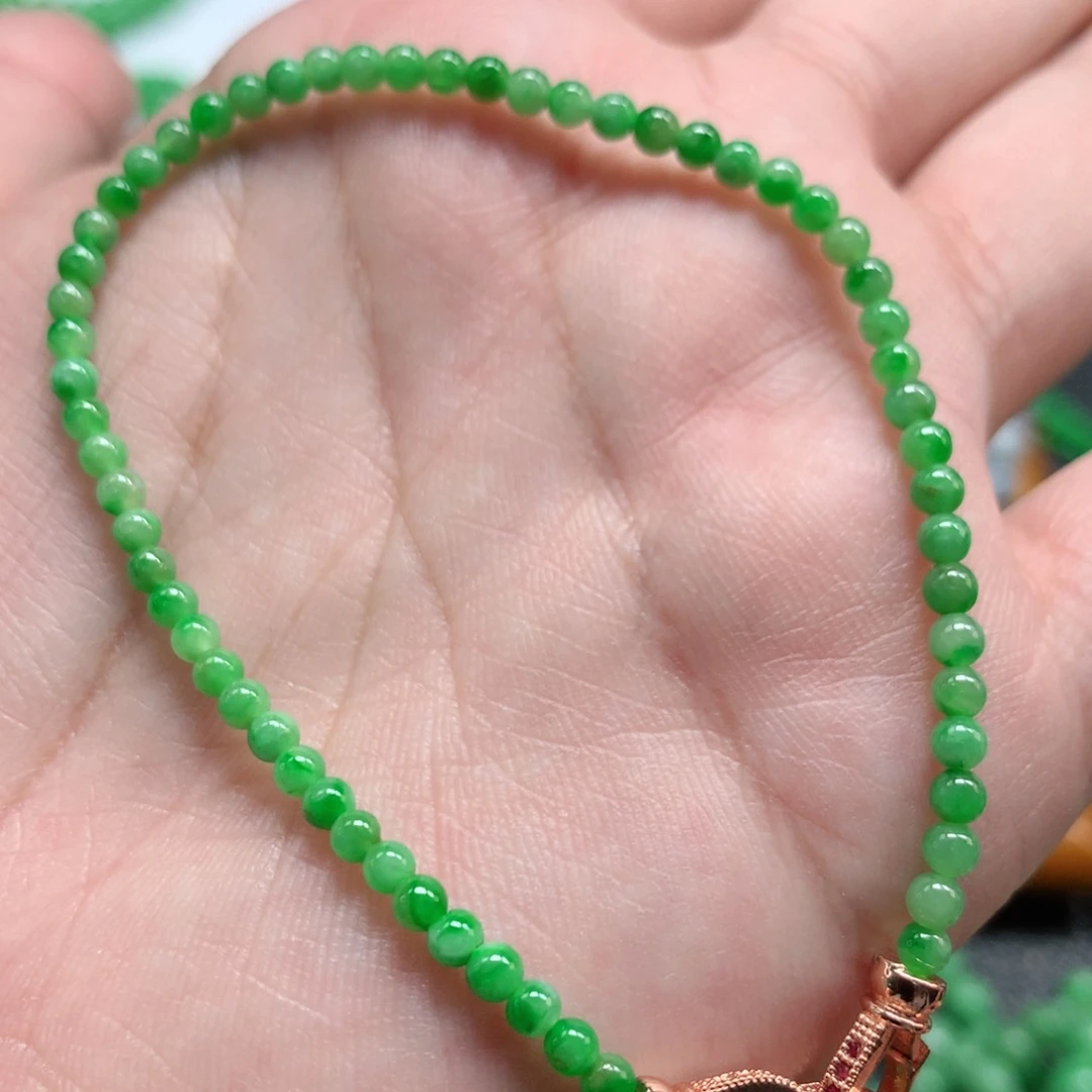 翡翠未镶嵌手链翡翠