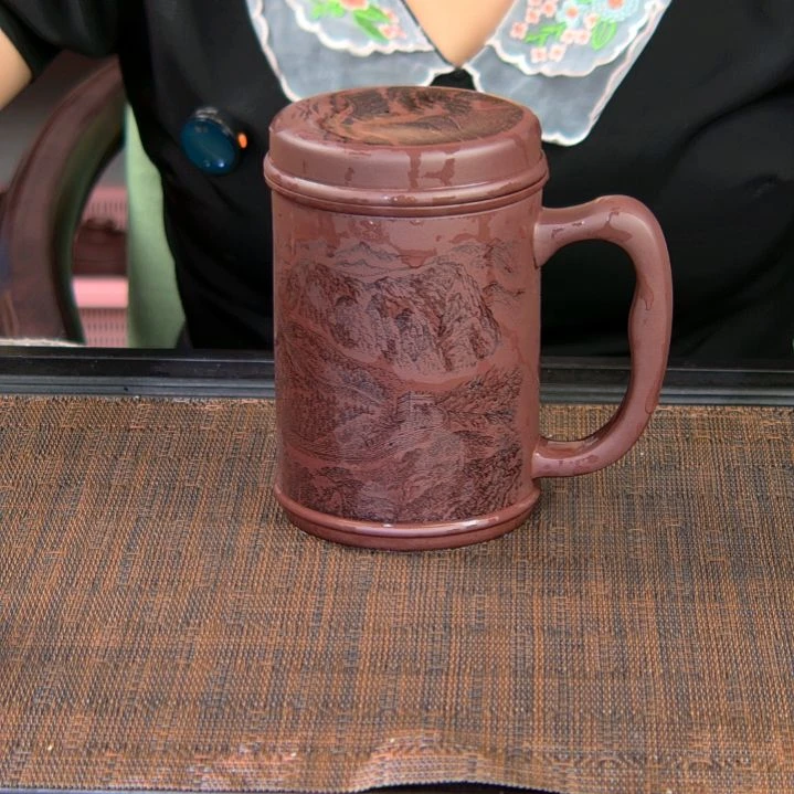 茶杯紫砂高货放漏