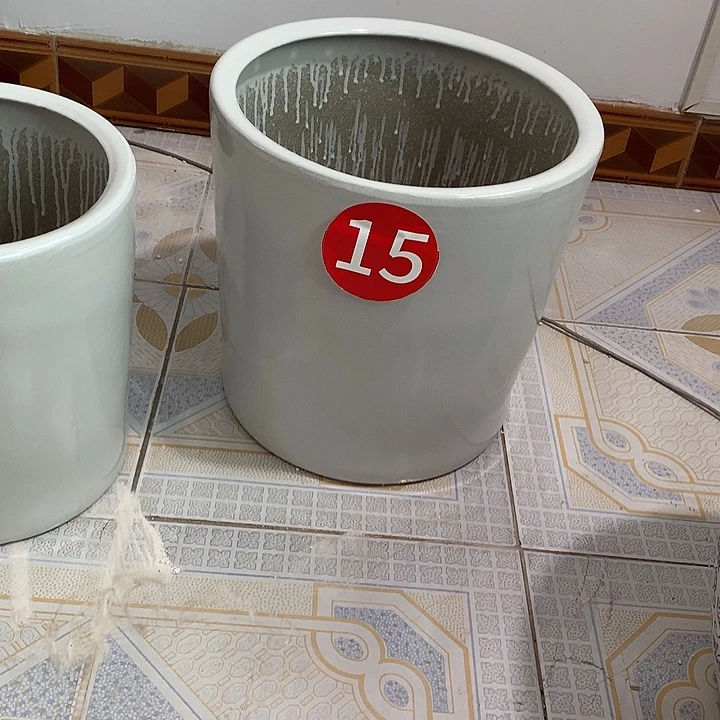 白光面笔筒大号一个38✖️38送托盘默认微瑕