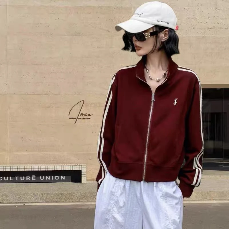 9701 韩版撞色外套新款女款气质服装显瘦减龄上衣女