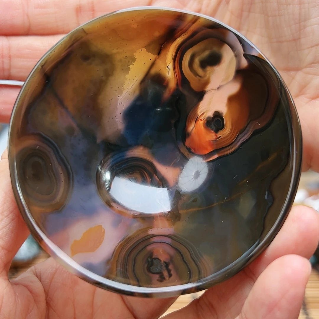 未镶嵌玛瑙/玉髓珠宝半成品