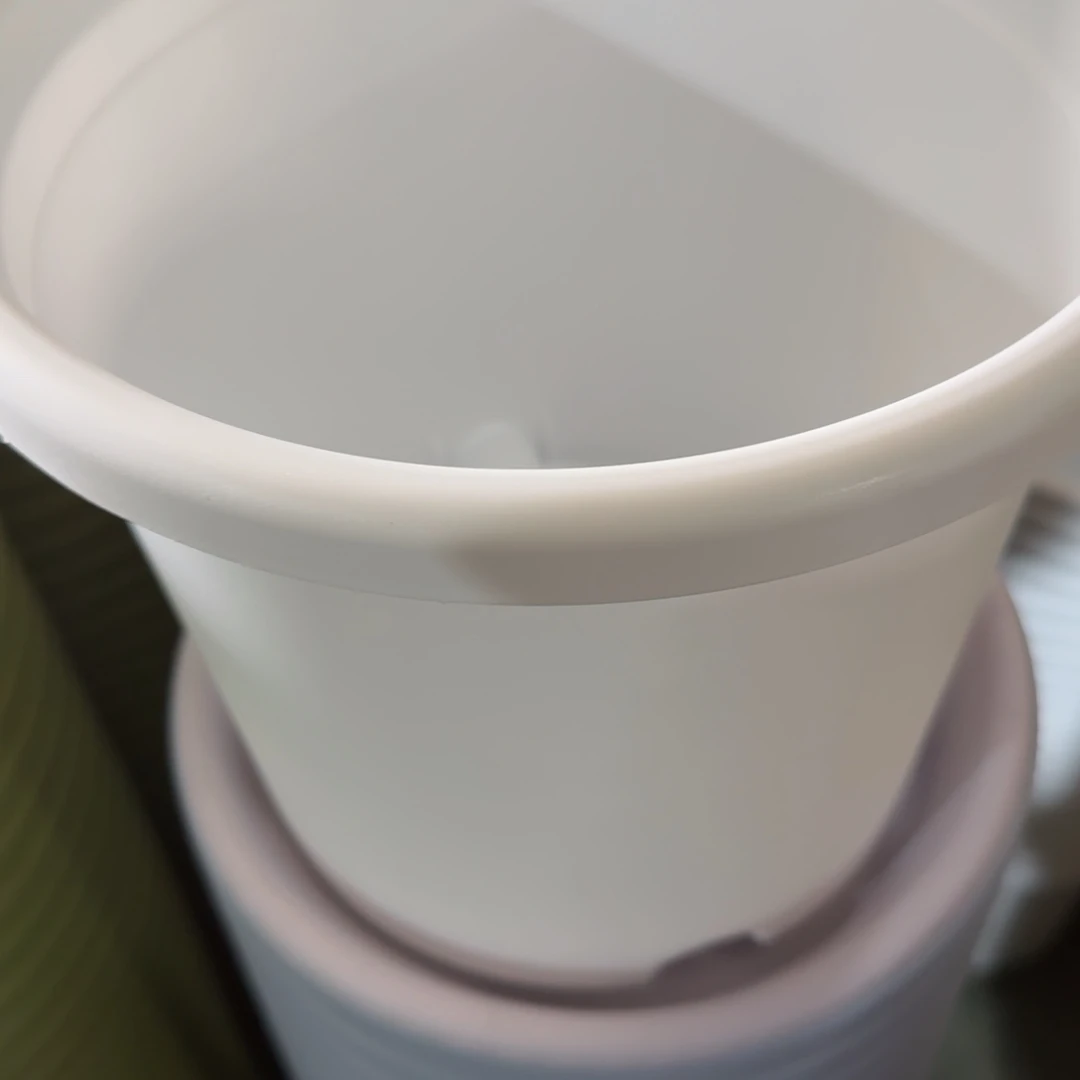 四季4号纯白色6个无拖