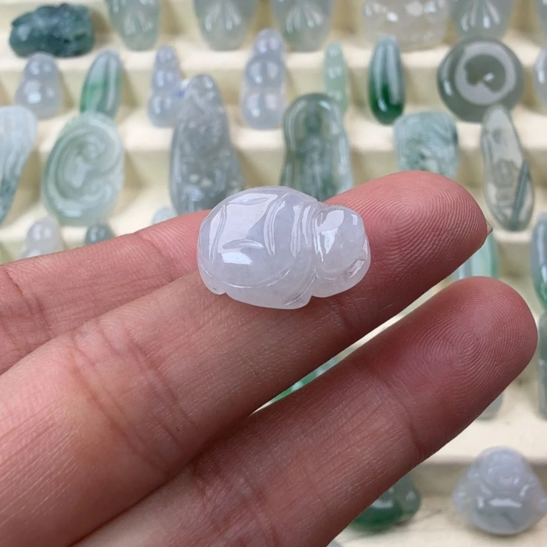 翡翠未镶嵌项链翡翠11