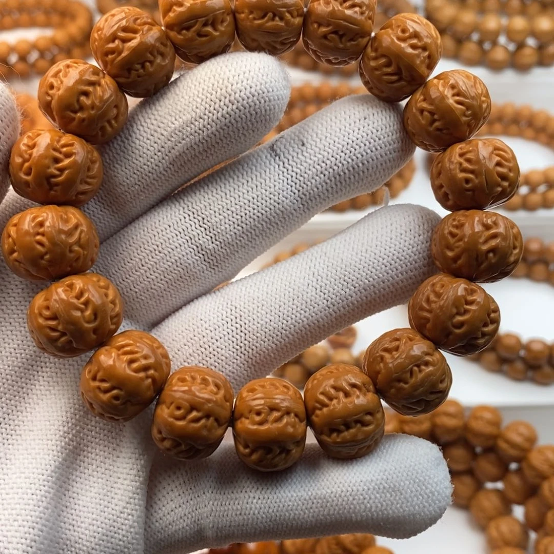 猴头核桃手串T*H聚宝盆大八棱