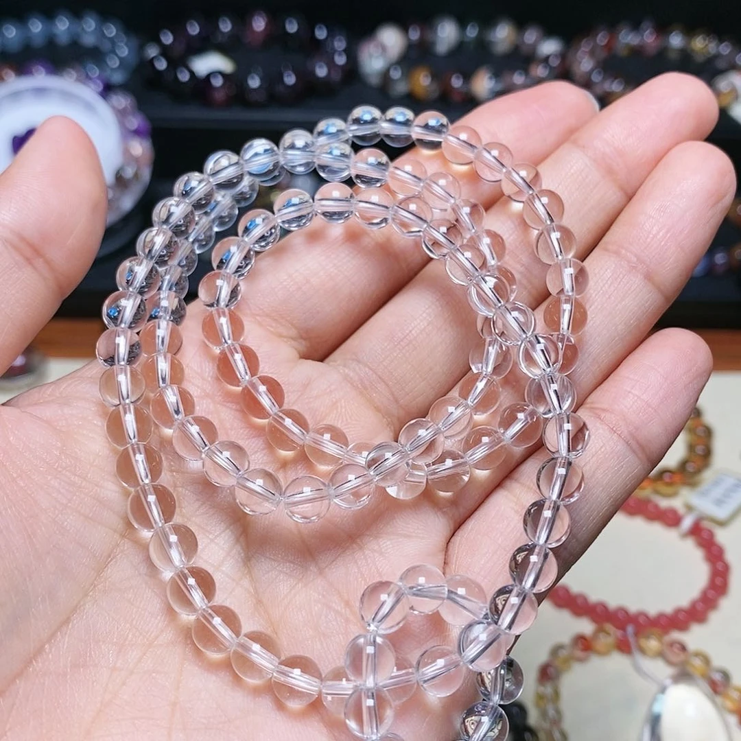 水晶手串未镶嵌鱼*呀