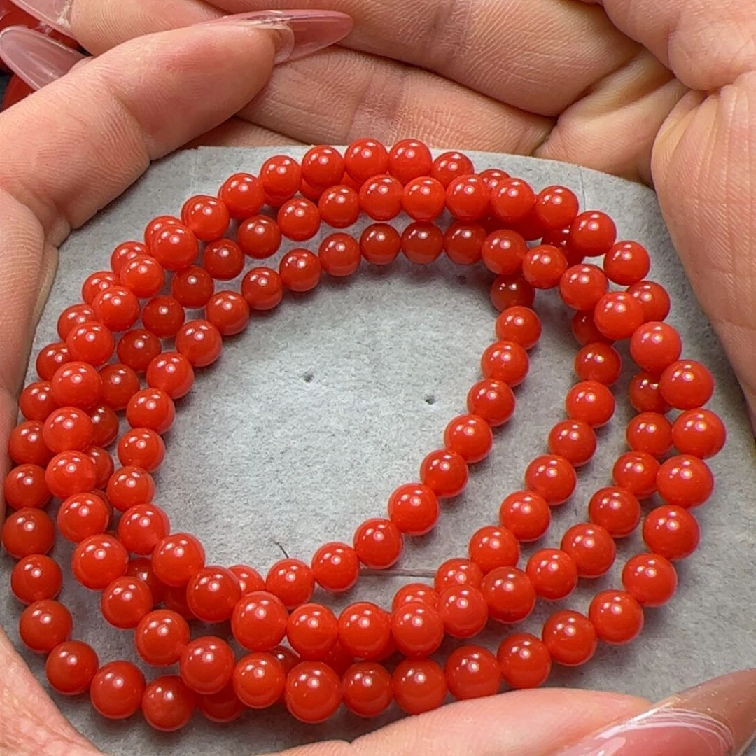 未镶嵌手串南红玛瑙